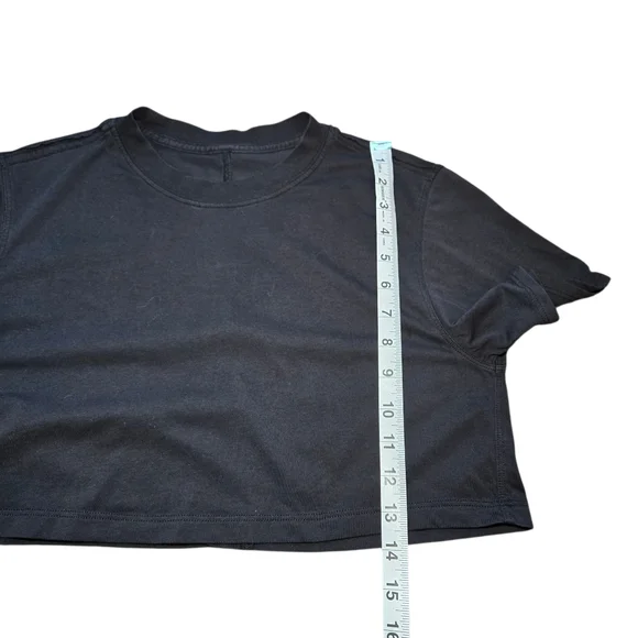 Lululemon Cates Crop Tee - Black - Picture 5 of 5